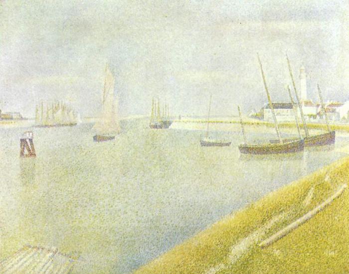Georges Seurat Der Kanal von Gravelines
